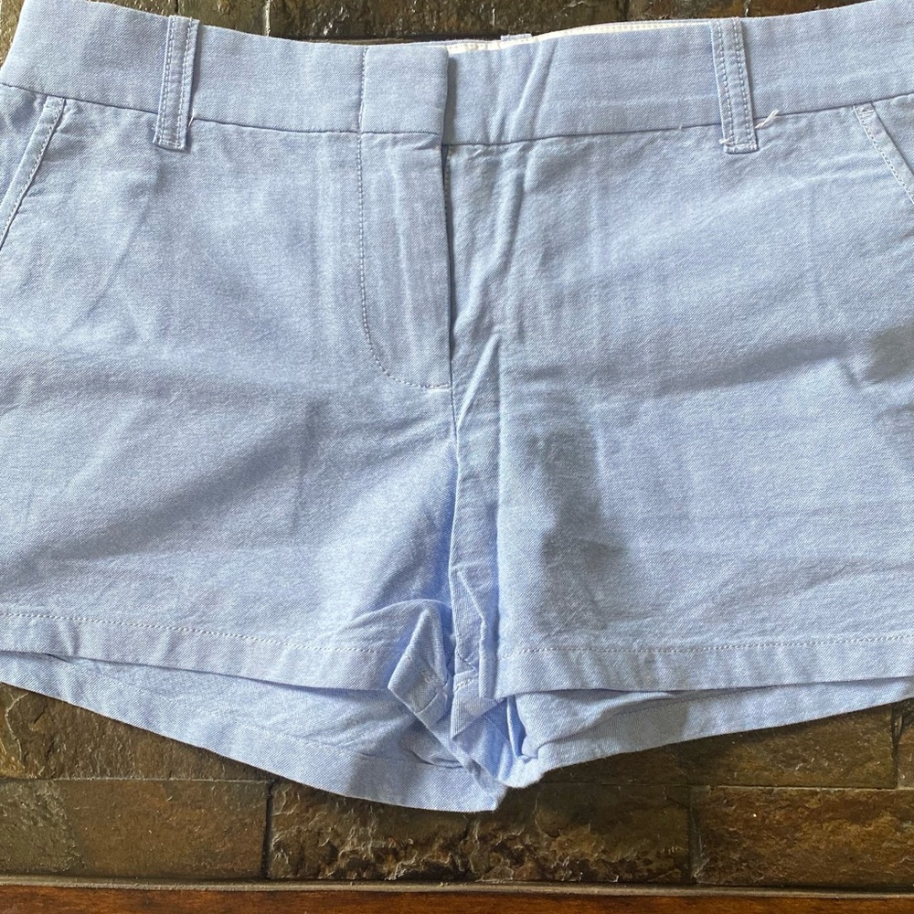 J. Crew High Waist Light Blue Women's Shorts